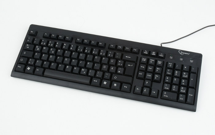 Πληκτρολόγιο Gembird KB8300 Standard Black PC/2 GR Πληκτρολόγιο Gembird KB8300 Standard Black PC/2 GR